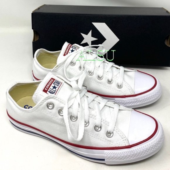 Converse All Star Classic Low Canvas White Men’s Size Sneakers M7652C - Picture 7 of 9